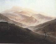 Caspar David Friedrich Memory of the Riesengebirge (mk10) oil painting on canvas